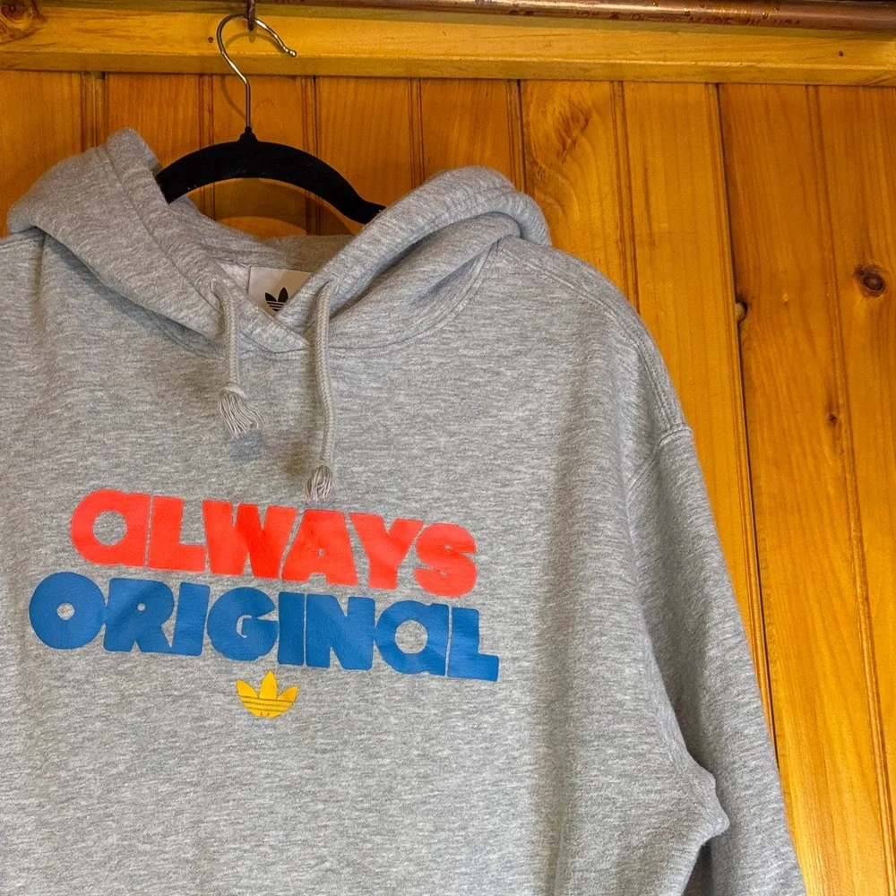 Adidas Originals Gray Hoodie
